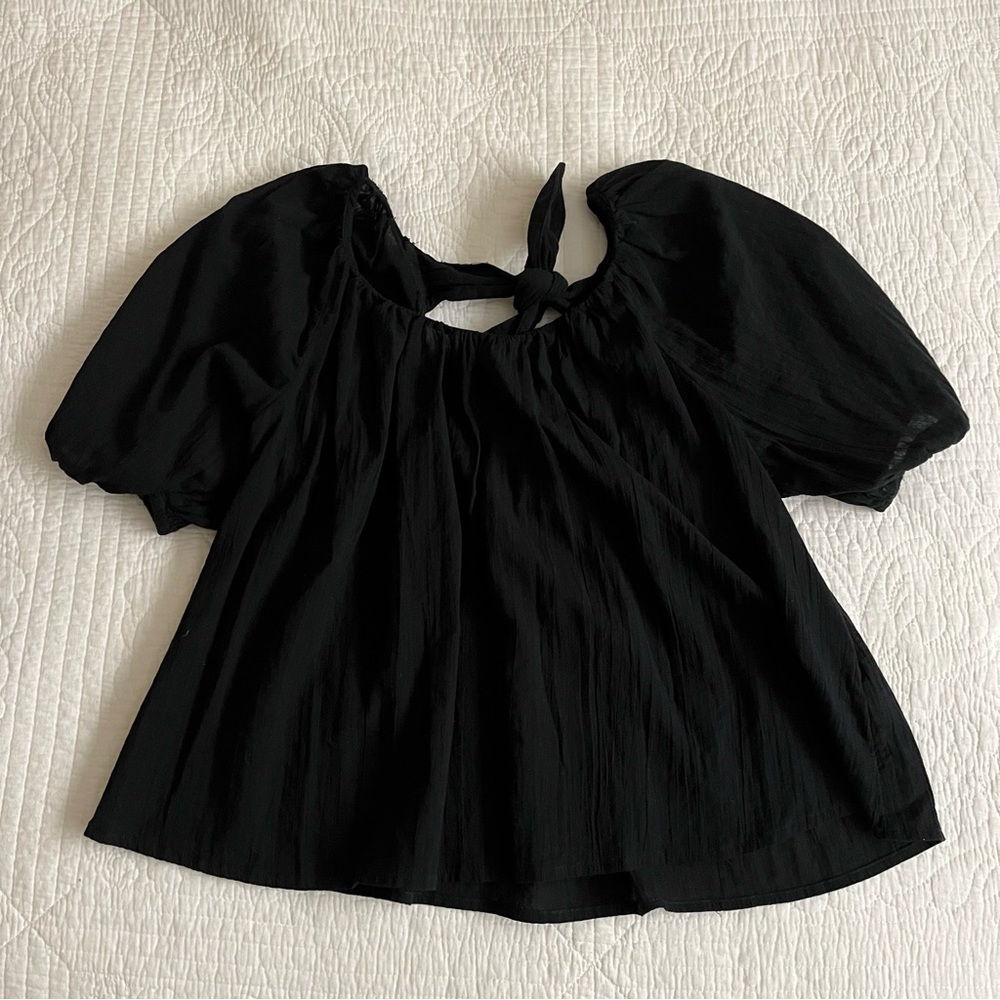 Puff sleeve top